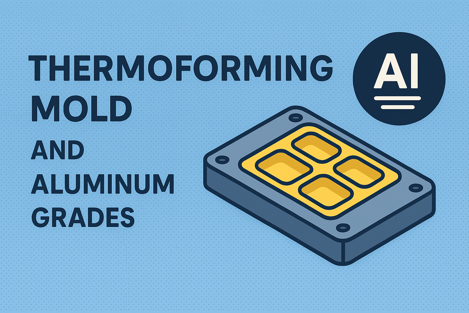 Alumimun Grades for Thermoforming Mold